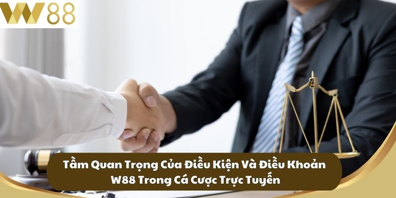 Điều Kiện Và Điều Khoản W88 - Yếu Tố Giúp Chơi An Toàn 1 Tầm Quan Trọng Của Điều Kiện Và Điều Khoản W88 Trong Cá Cược Trực Tuyến